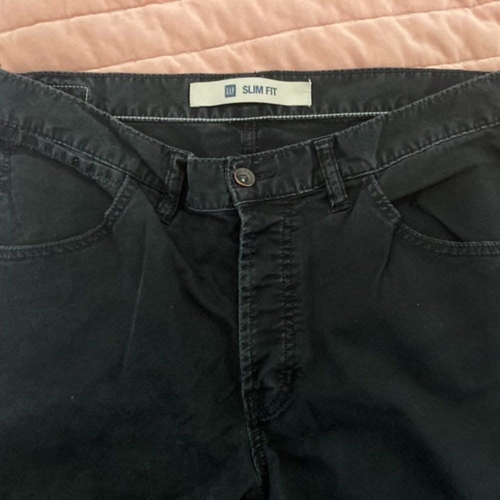 Men's Gap Faded Black Jeans